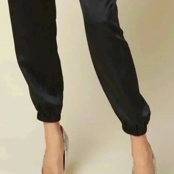 Smooth Operator Satin Cropped Pant - Picture 2 of 5